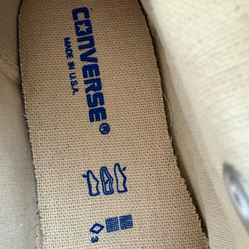 Converse Black & White Classic High Top Sneakers - Picture 3 of 6